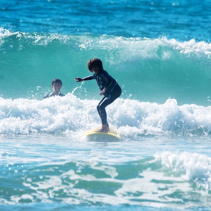 First time standing on the board