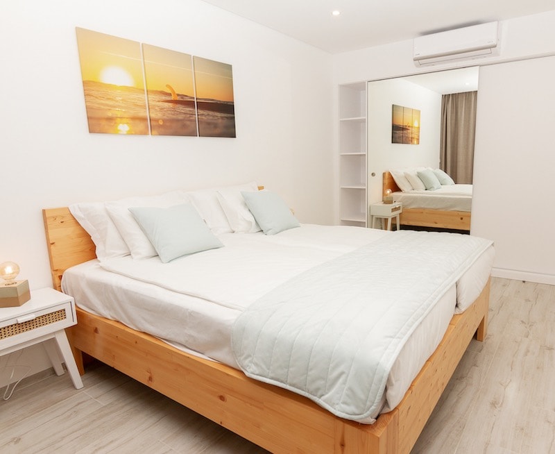 Double bedroom with airconditioning