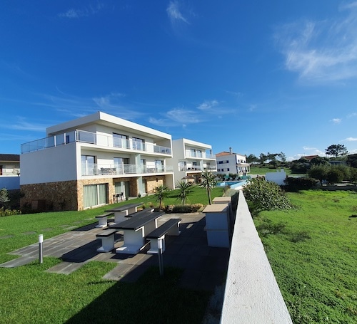 Ericeira Surf Apartments garden view