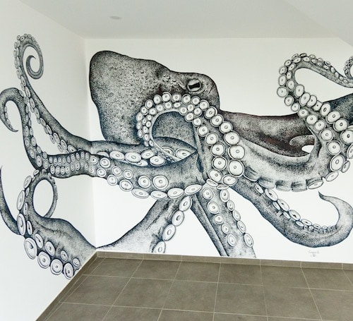 Artwork of an Octopus