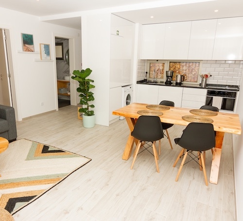 Cozy living room of the 1 bedroom apartment